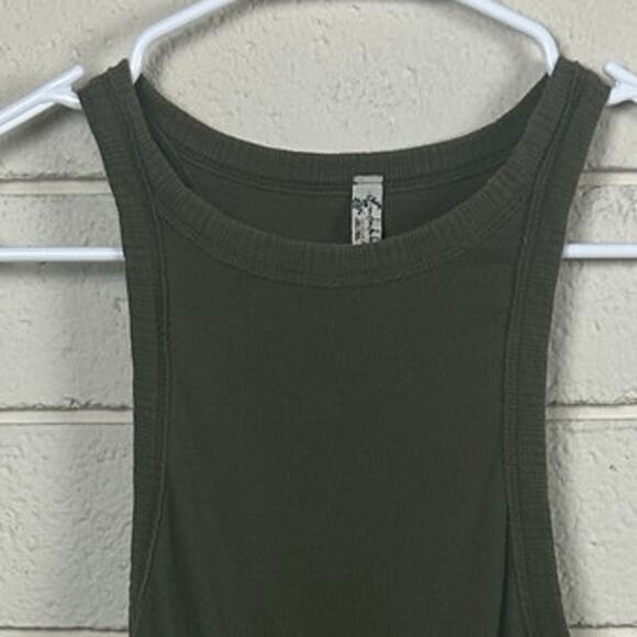 Free People Intimately Green Tank size L - Picture 7 of 8